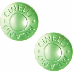 Cinelli - Milano Road Handlebar End Plugs -Cockpit butik Cinelli Milano Road Handlebar End Plugs Bar Ends Green CNA55G