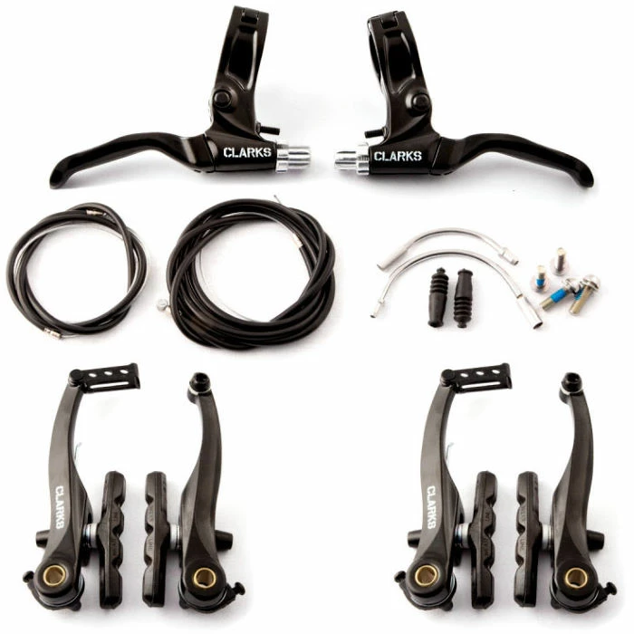 Clarks V-Brake Calipers + Levers Set 3 Clarks V-Brake Calipers + Levers Set