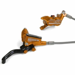 Hope Tech 3 E4 Disc Brake (Without Rotor) -Cockpit butik Hope Tech 3 E4 Brake No Rotor Disc Brake Callipers Orange 2019 T3E4CBFL 0