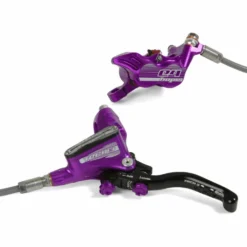 Hope Tech 3 E4 Disc Brake (Without Rotor) -Cockpit butik Hope Tech 3 E4 Brake No Rotor Disc Brake Callipers Purple 2019 T3E4PUBFR