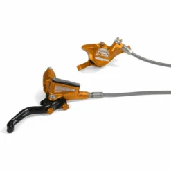 Hope Tech 3 X2 Brake - No Rotor -Cockpit butik Hope Tech 3 X2 Brake No Rotor Disc Brake Callipers Orange 2019 T3X2CBFL