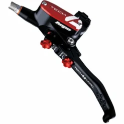 Hope Tech 4 V4 Brake - No Rotor -Cockpit butik Hope Tech 4 V4 Brake No Rotor Disc Brake Callipers Black Red T4V4RL 0