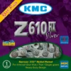 KMC Z610 HX Kæde I Sølv 1 KMC Z610 HX Kæde I Sølv -Cockpit butik KMC Z610 HX Silver Chain