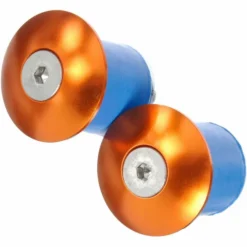 LifeLine Styrpropper (letmetal, Skrues I) 10 LifeLine Styrpropper (letmetal, Skrues I) -Cockpit butik LifeLine Alloy Screw In Bar End Plugs Bar Ends Orange NotSet 251500443