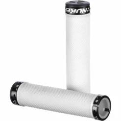 Nukeproof Neutron Knurled Lock On Greb 44 Nukeproof Neutron Knurled Lock On Greb -Cockpit butik Nukeproof Neutron Knurled Lock On Grip Bar Grips White NotSet NP15GRPELMKNWHT 1