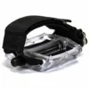 Restrap Horizontal Pedal-stropper -Cockpit butik Restrap Horizontal Pedal Straps Pedal Spares Black RS HRZ STD BLK