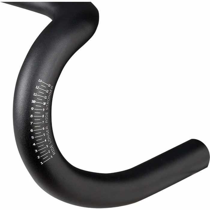 Spank Wing 12 Vibrocore Drop Bar:Black/Black:44cm 6 Spank Wing 12 Vibrocore Drop Bar:Black/Black:44cm - Billede 4