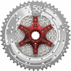 SunRace MX80 11 Speed Cassette 7 SunRace MX80 11 Speed Cassette -Cockpit butik SunRace MX80 11 Speed Cassette Cassettes Silver NotSet
