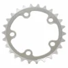 TA 74 PCD Zelito Tredobbelt Klinge Til Racercykel 24-30T -Cockpit butik TA 74 PCD Zelito Triple Inner Road Chainring 24 30T Chainrings Silver TAH24