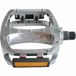 Wellgo LU 987U Flade Pedaler -Cockpit butik Wellgo LU 987U Flat Pedals Flat Pedals Silver 03023101200SILVR