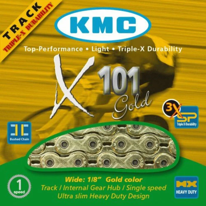 KMC X101 Single Speed Chain 6 KMC X101 Single Speed Chain - Billede 4