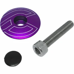 Cinelli Top Cap With Bolt And Plug -Cockpit butik prod178890 Purple NE 01