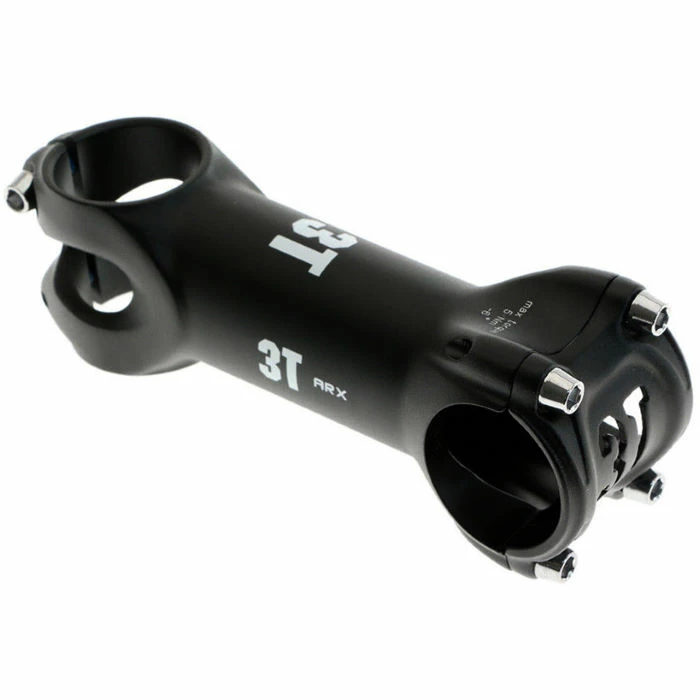 3T ARX Pro Stem:Black/White:80mm:6 Degrees 3 3T ARX Pro Stem:Black/White:80mm:6 Degrees
