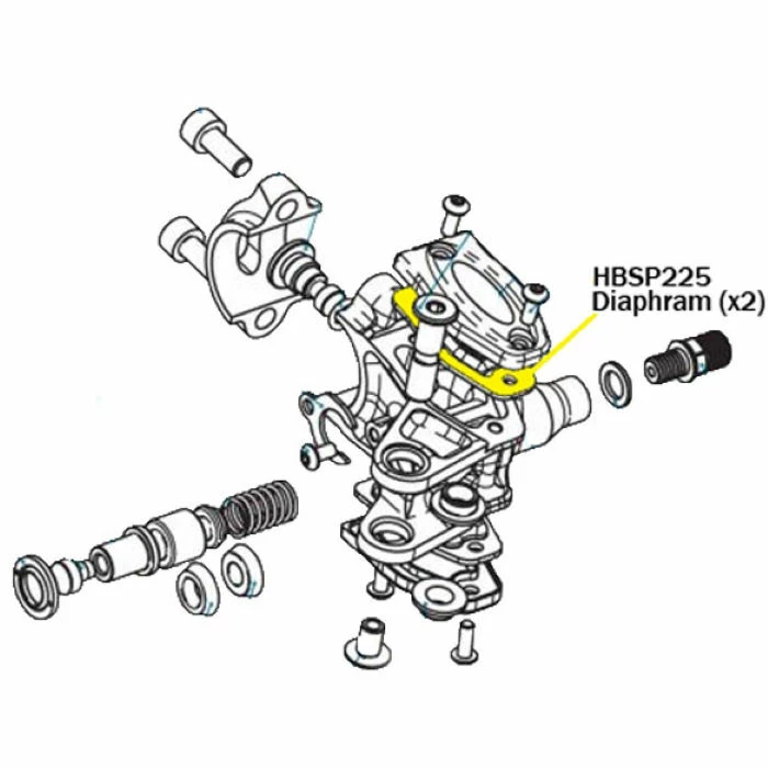 Hope Tech Master Cylinder Lid Diaphragm 5 Hope Tech Master Cylinder Lid Diaphragm - Billede 3